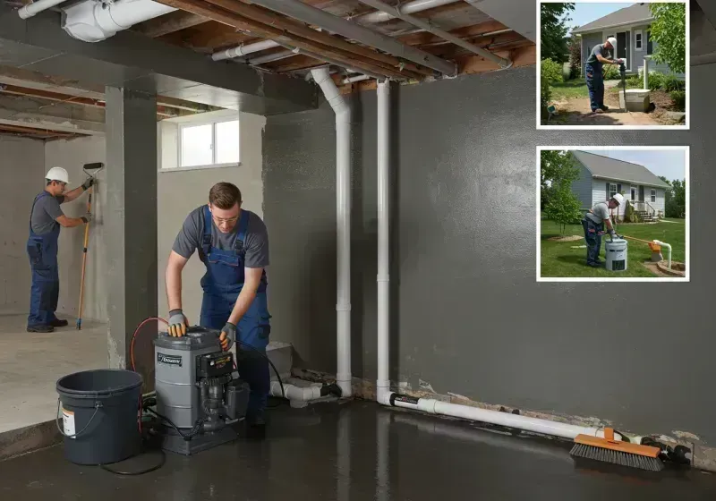 Basement Waterproofing and Flood Prevention process in Affton, MO